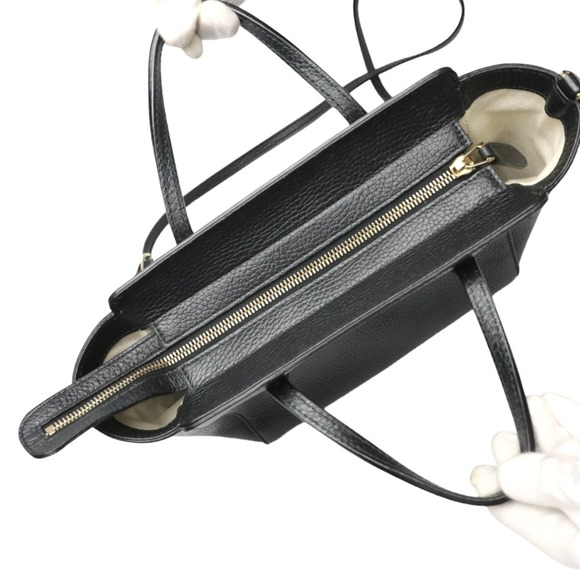 GUCCI Leather Swink 368827 Black Tote Bag - Picture 11 of 16